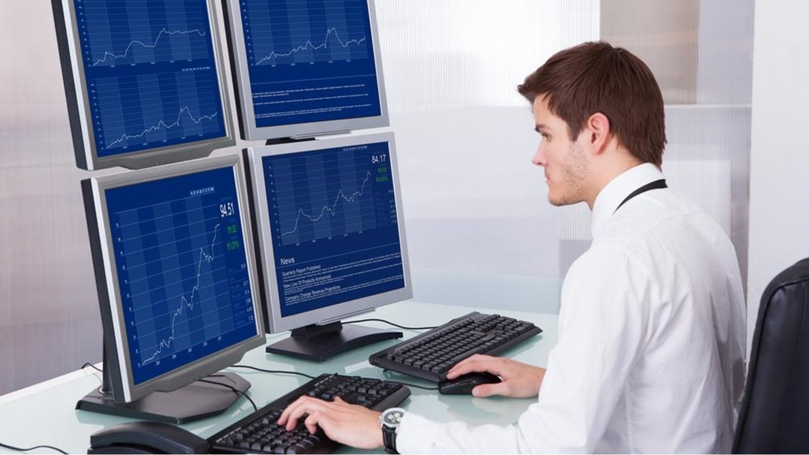 تداولات البورصة