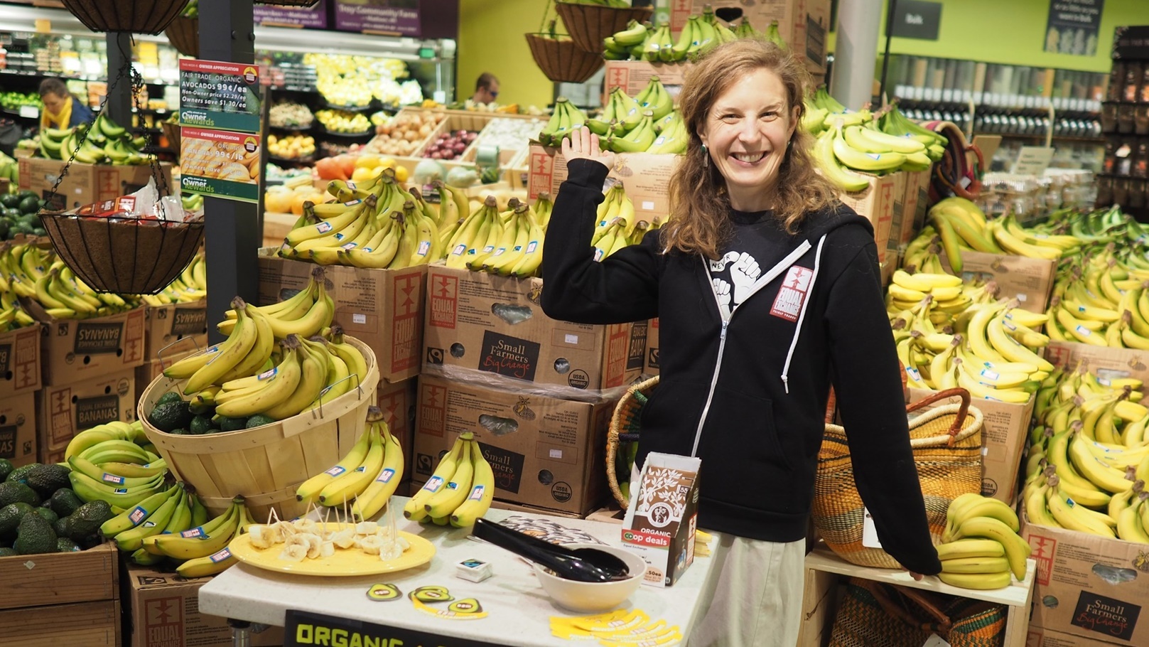 الموز في السلاسل التجارية