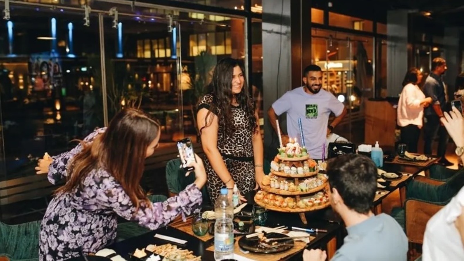 تورتة السوشي من Santoku