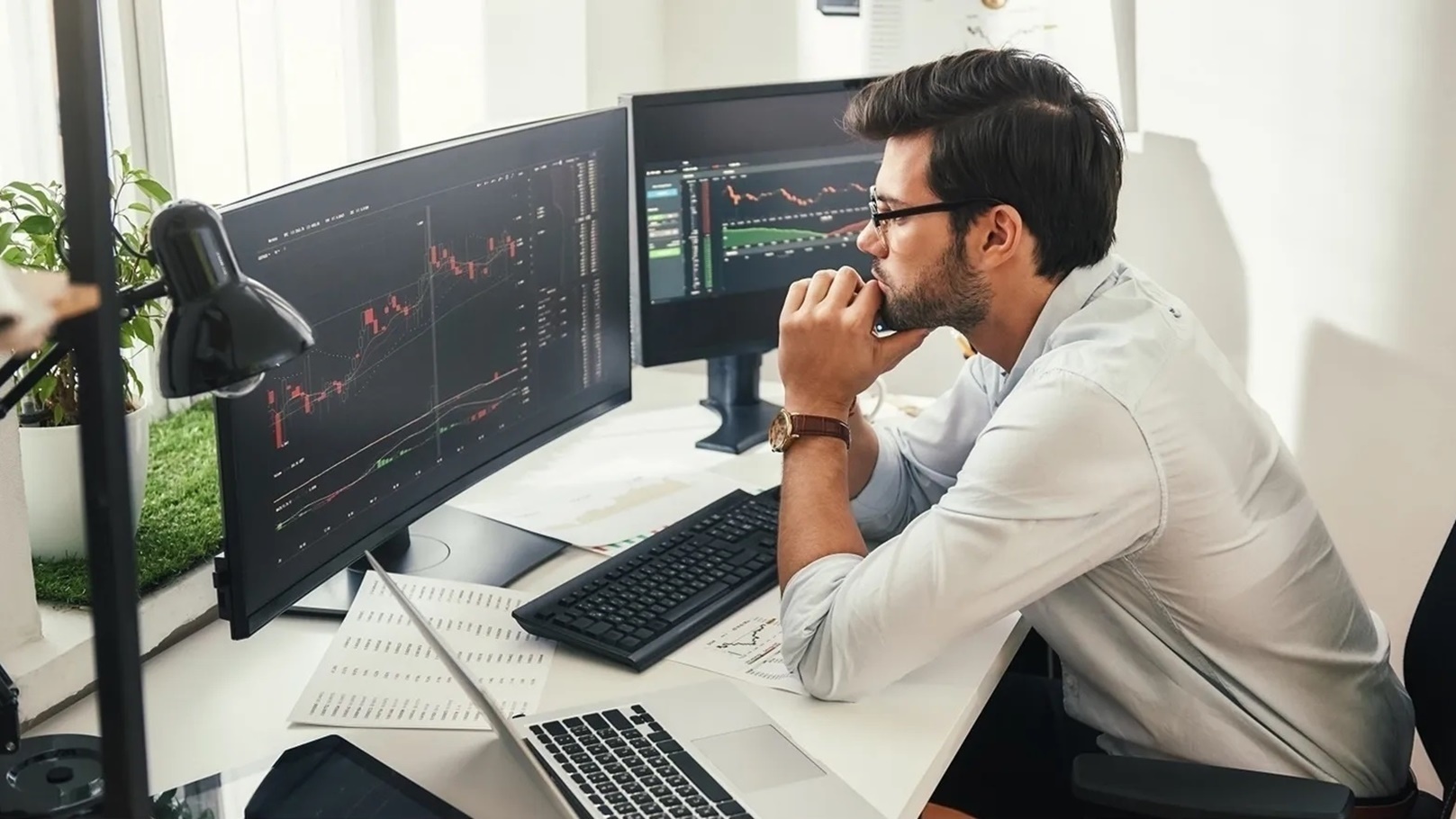 تعاملات البورصة