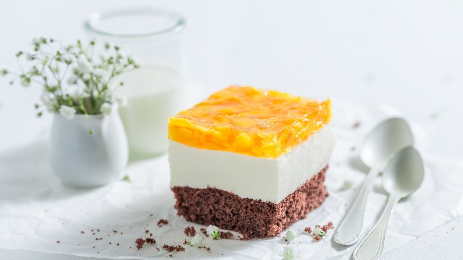 تشيزكيك بالمانجو لنجلاء الشرشابي